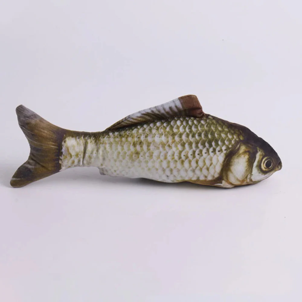 Jouet Poisson Interactif Réaliste pour Chats – Peluche Animée avec Mouvement - Image 6