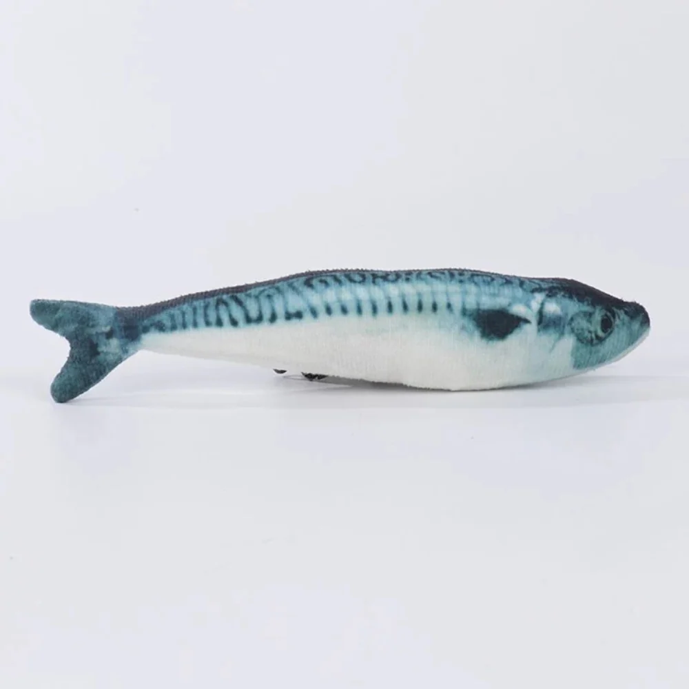 Jouet Poisson Interactif Réaliste pour Chats – Peluche Animée avec Mouvement - Image 7