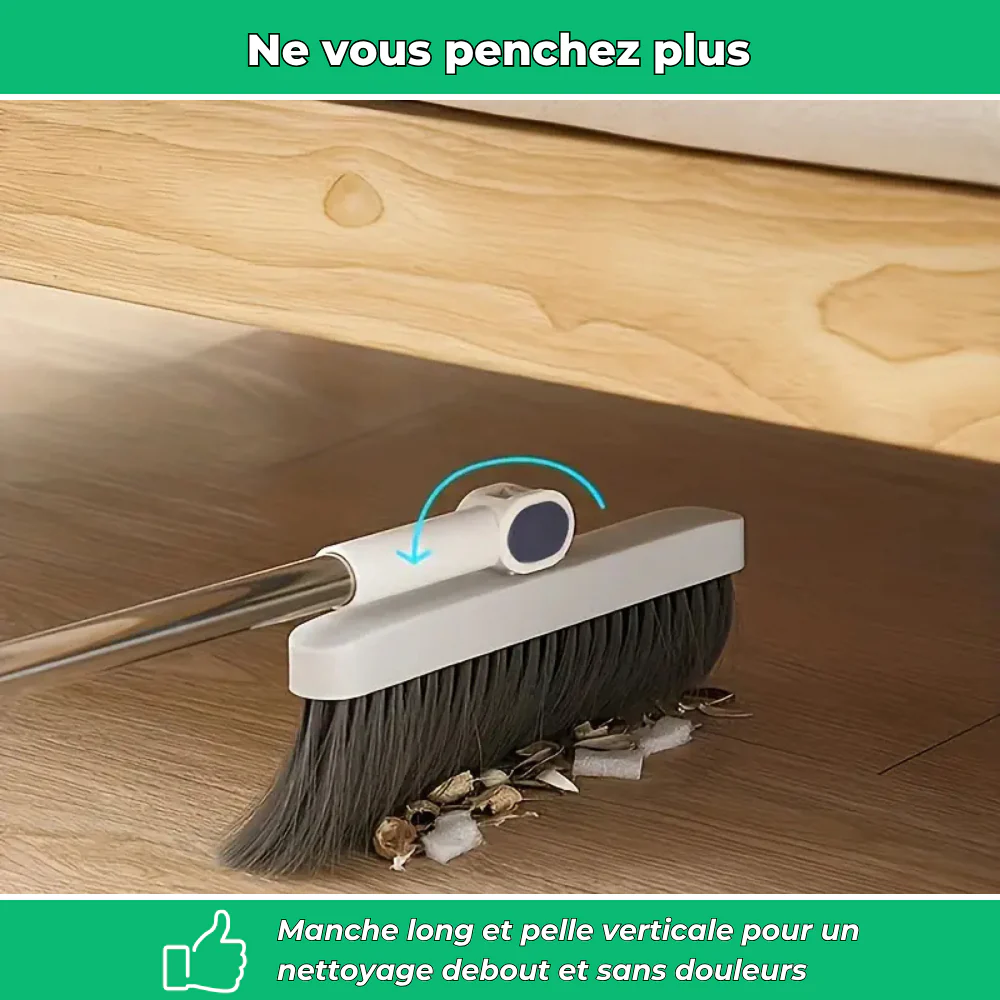 Kit balai rotatif et pelle à long manche - Image 3