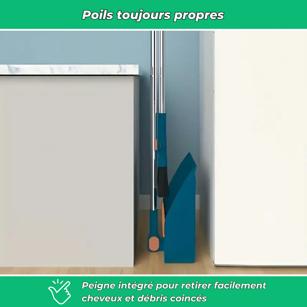 Kit balai rotatif et pelle à long manche - Image 5