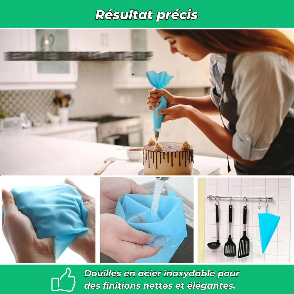 Kit complet de décoration pour gâteaux et pâtisseries - Image 5