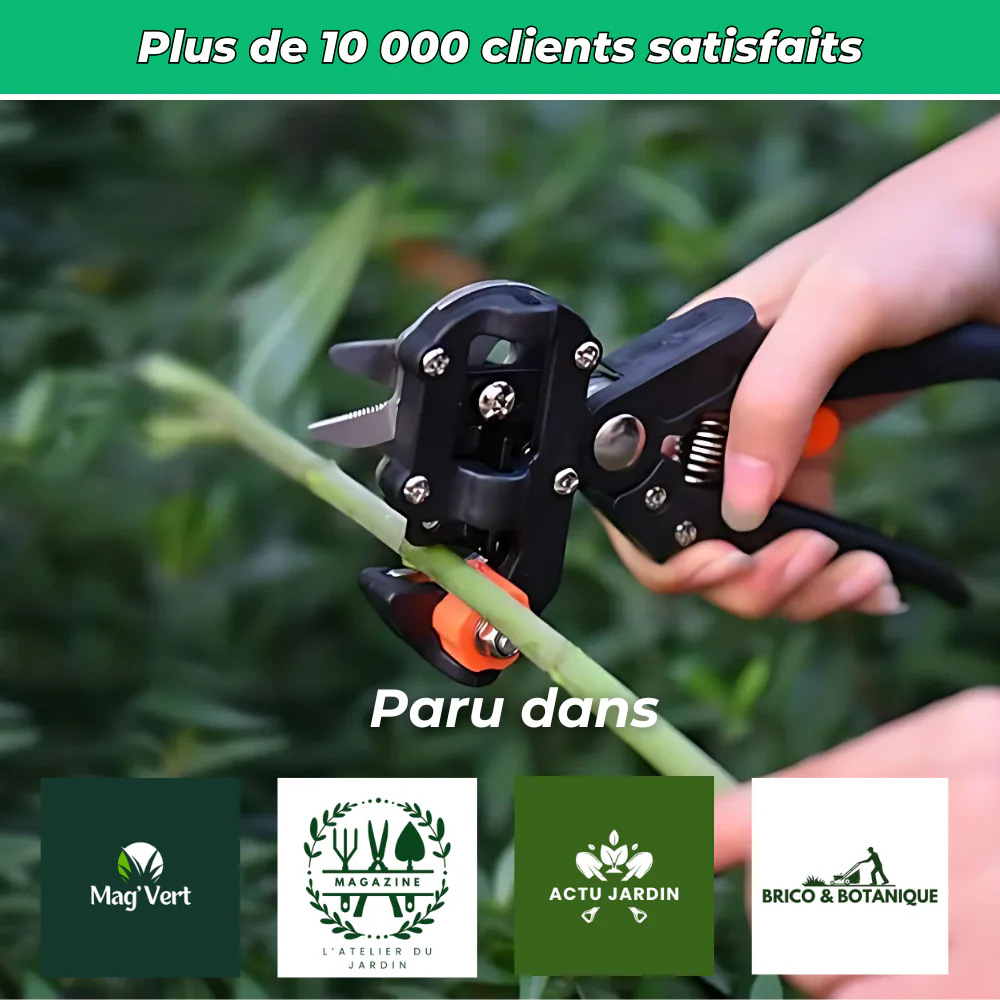 Kit d'Outils de Greffage 3 en 1 – Sécateur, Lames et Ruban pour Greffage Précis et Efficace - Image 6