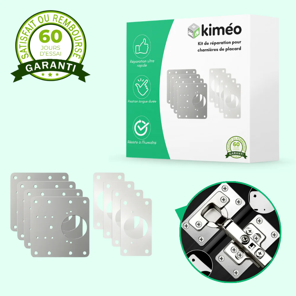 Kit de réparation pour charnières de placard - Image 2