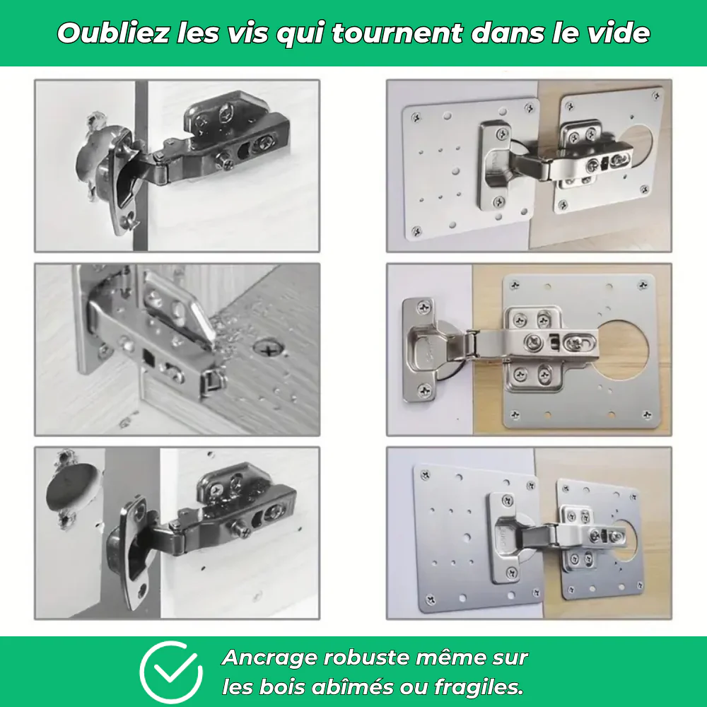 Kit de réparation pour charnières de placard - Image 4