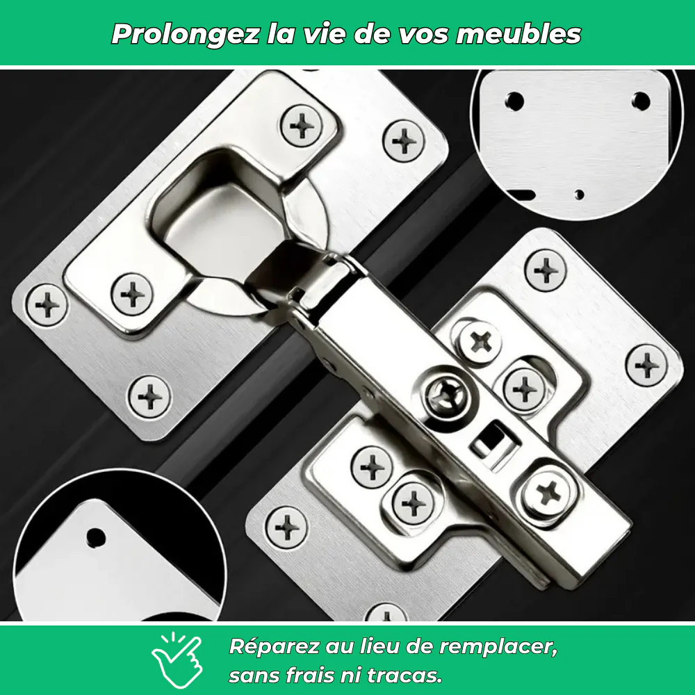 Kit de réparation pour charnières de placard - Image 5