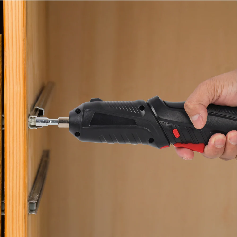 Kit de Tournevis Électrique Compact | 27 Pièces avec Embouts Rotatifs à 90° Sans Fil 3.6V - Image 3
