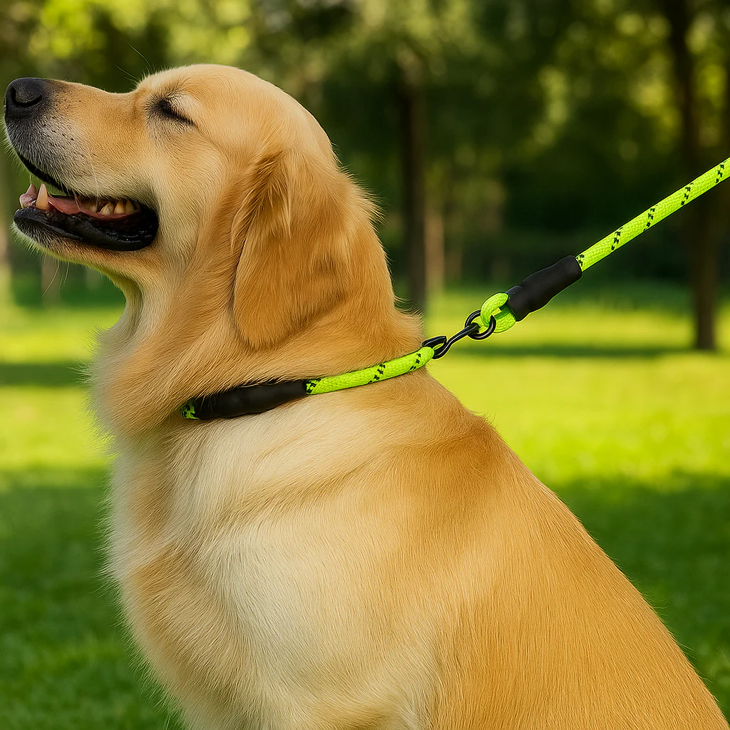 Laisse réfléchissante robuste pour chien – Poignée rembourrée, double traction, sécurité et confort - Image 10