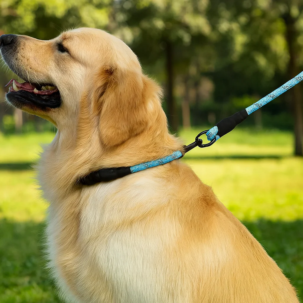 Laisse réfléchissante robuste pour chien – Poignée rembourrée, double traction, sécurité et confort - Image 11
