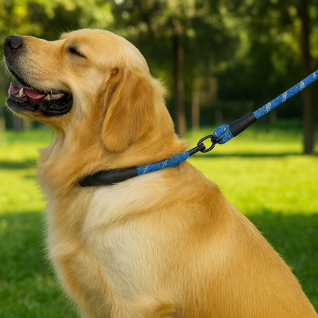 Laisse réfléchissante robuste pour chien – Poignée rembourrée, double traction, sécurité et confort - Image 8