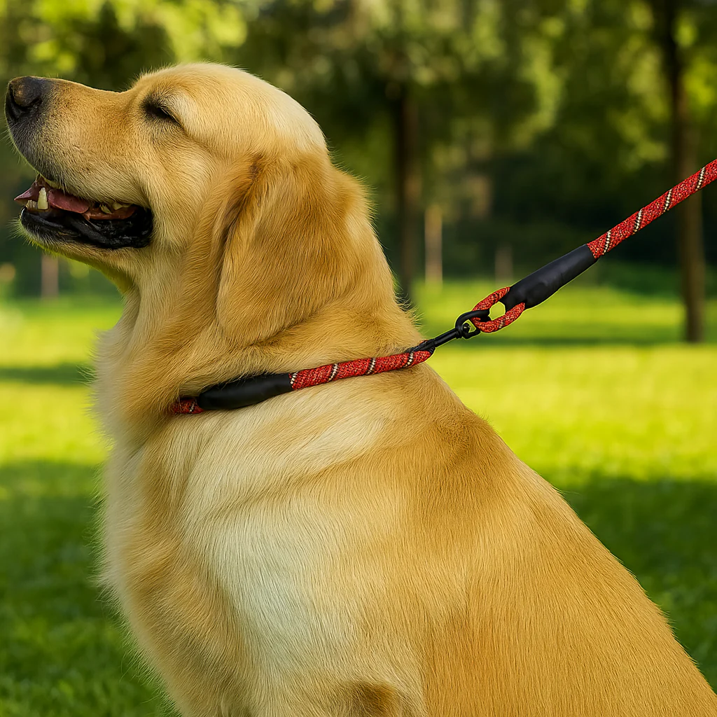 Laisse réfléchissante robuste pour chien – Poignée rembourrée, double traction, sécurité et confort - Image 9