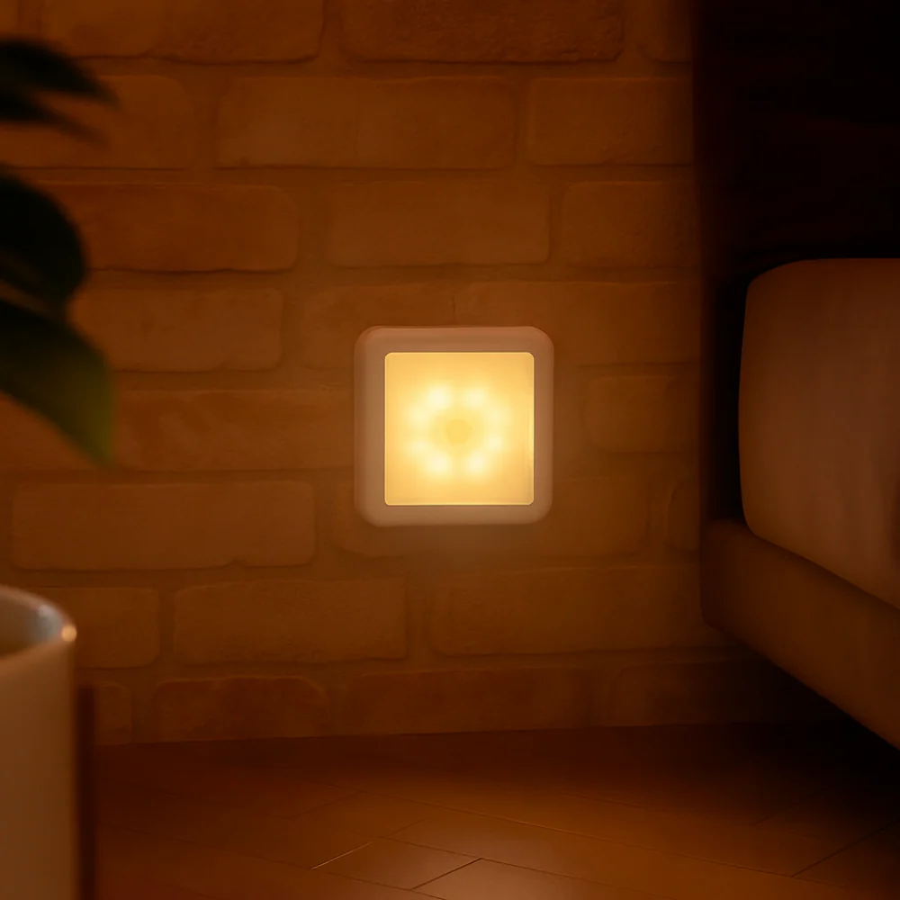 Lampe LED détecteur de mouvement sans fil – Éclairage automatique pour intérieur et extérieur - Image 6