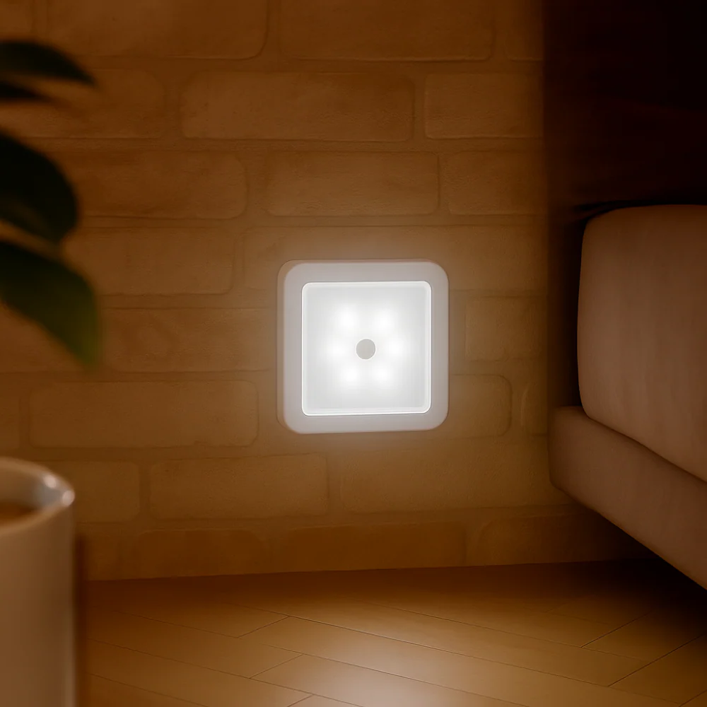 Lampe LED détecteur de mouvement sans fil – Éclairage automatique pour intérieur et extérieur - Image 7