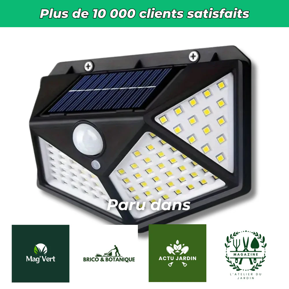 Lampe murale solaire à détection de mouvement - Image 7