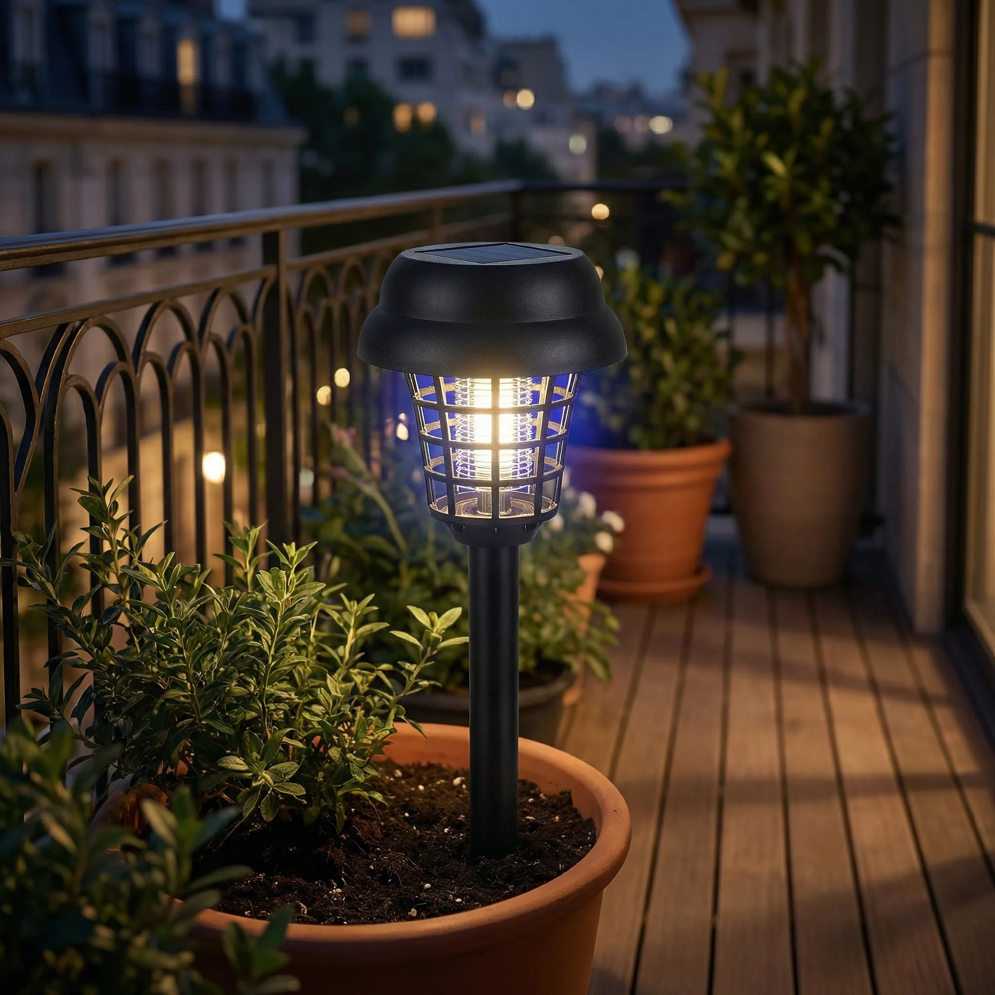 Lampe Solaire Anti-Moustiques Extérieure | Protection Efficace Jardin & Terrasse - Image 3