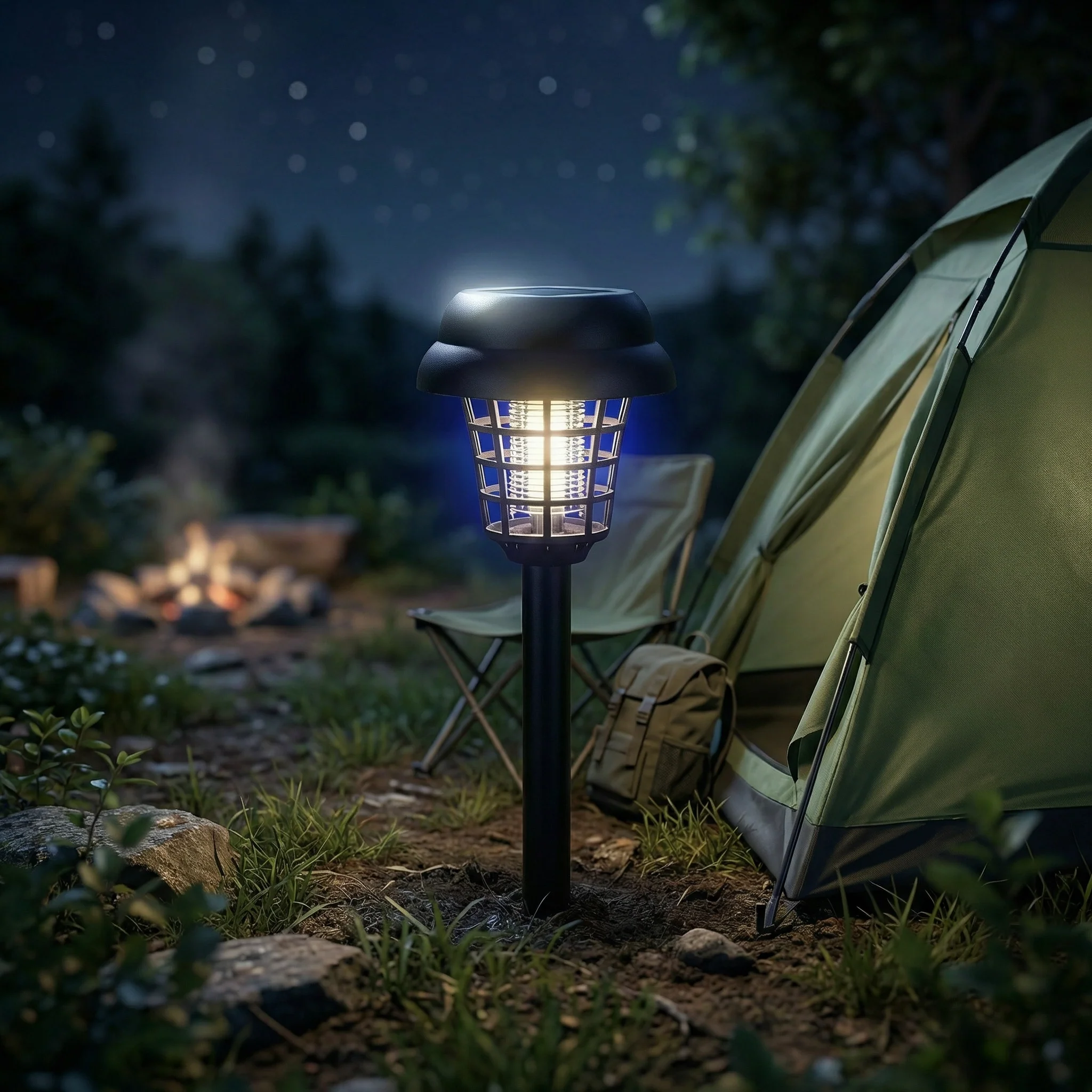 Lampe Solaire Anti-Moustiques Extérieure | Protection Efficace Jardin & Terrasse - Image 5