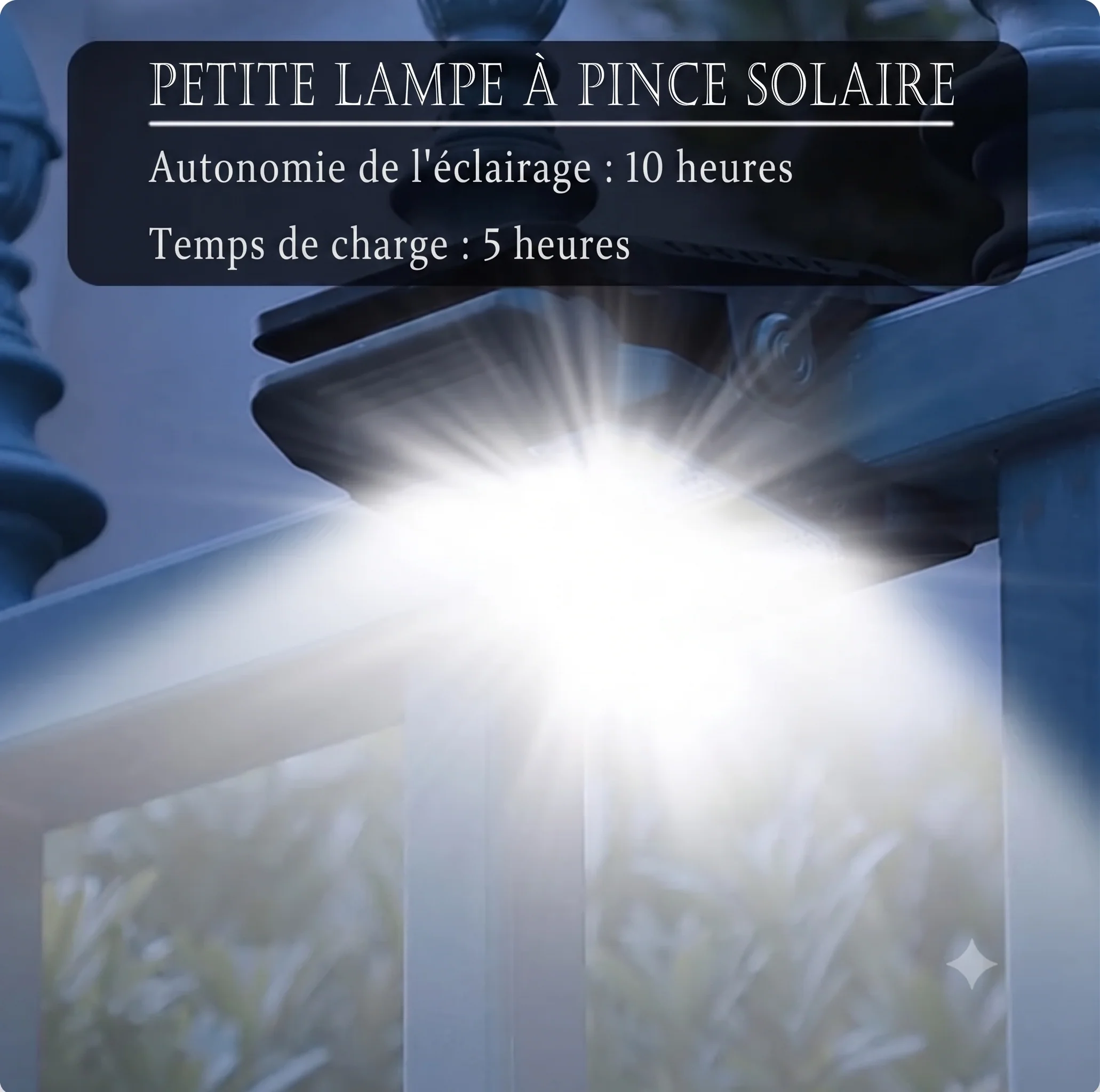 Lampe Solaire Extérieure à Détecteur de mouvement LED étanche | Sécurité & Économie d'Énergie - Image 2