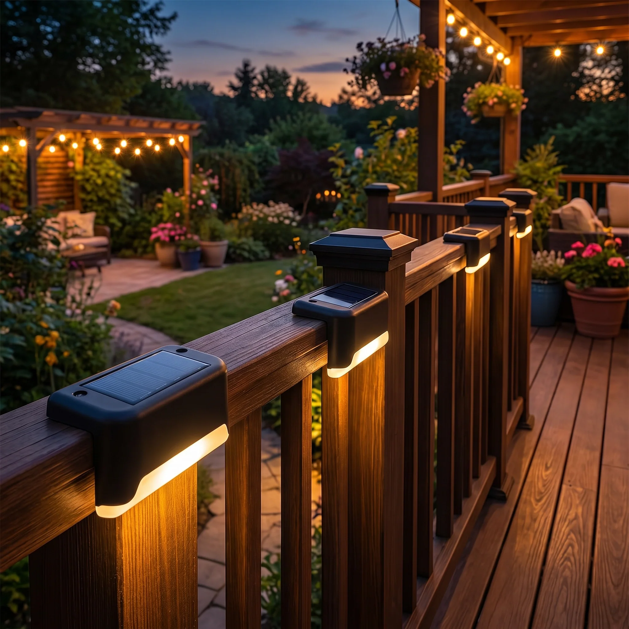 SolarGarden™ | Lampes LED Solaires | Éclairage Automatique et Étanche pour Vos Extérieurs - Image 3