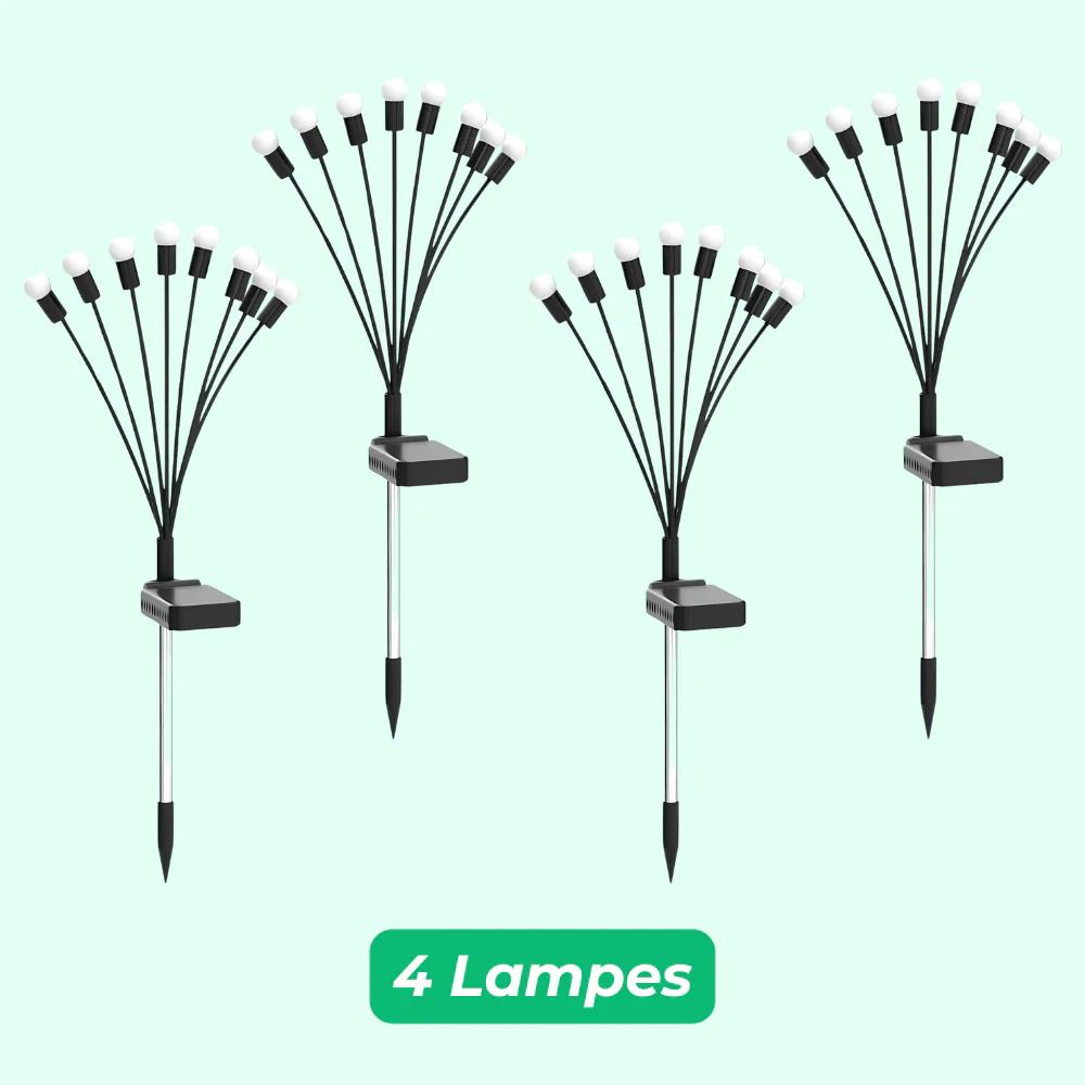 Lampes Lucioles à Énergie Solaire – Éclairage Décoratif et Écologique pour Jardin et Terrasse - Image 10