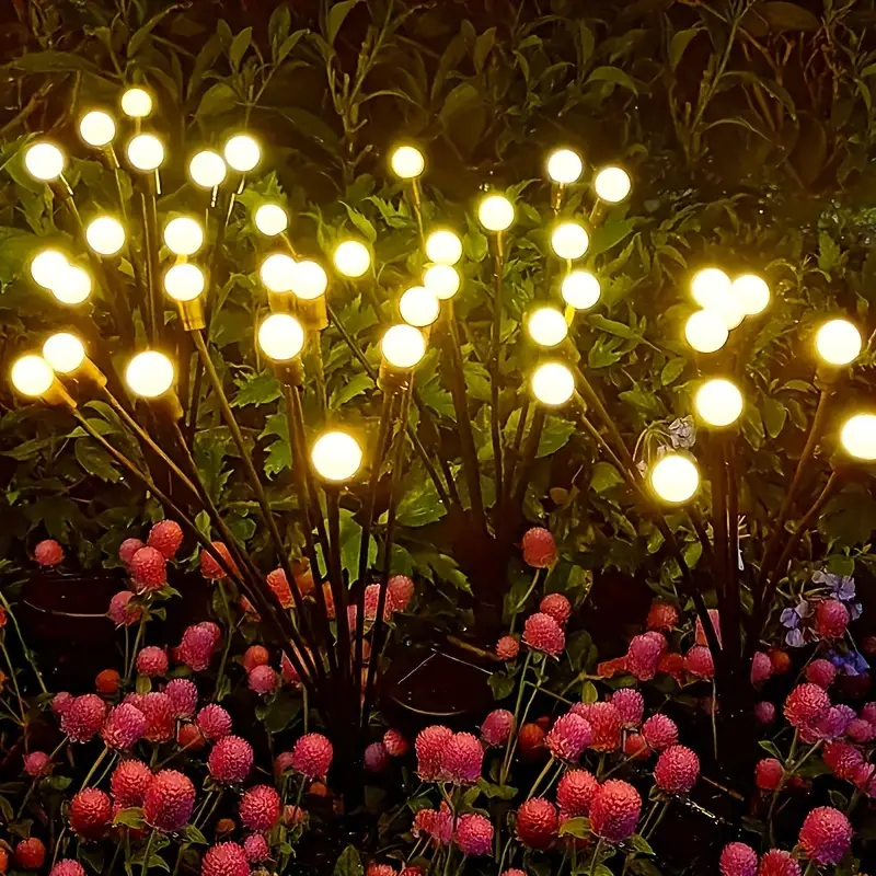Lampes Lucioles à Énergie Solaire – Éclairage Décoratif et Écologique pour Jardin et Terrasse - Image 3