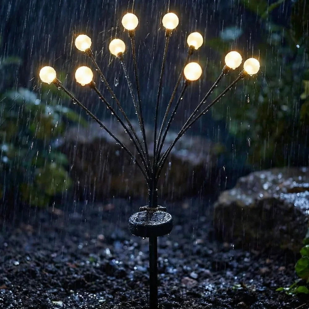 Lampes Lucioles à Énergie Solaire – Éclairage Décoratif et Écologique pour Jardin et Terrasse - Image 6