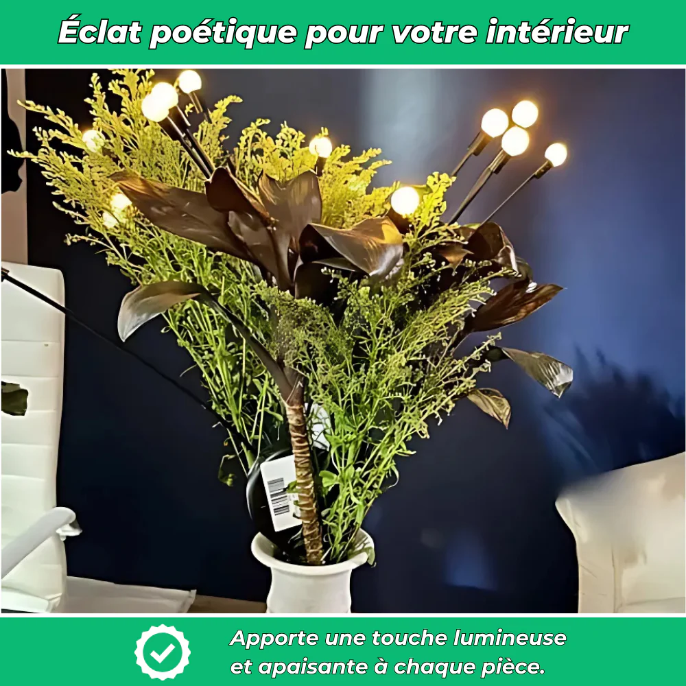 Lampes Lucioles à Énergie Solaire – Éclairage Décoratif et Écologique pour Jardin et Terrasse - Image 7
