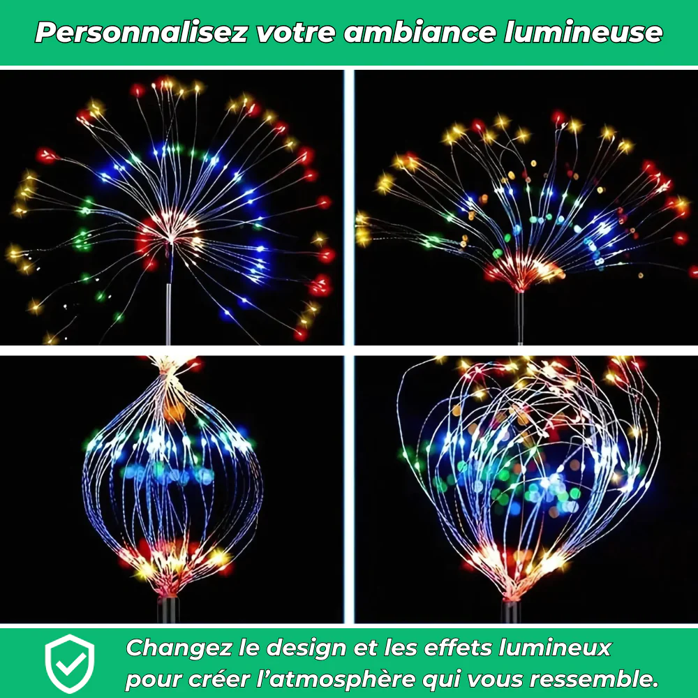 Lampes Solaires Décoratives – Lumière Élégante et Autonome pour Vos Soirées en Extérieur - Image 4