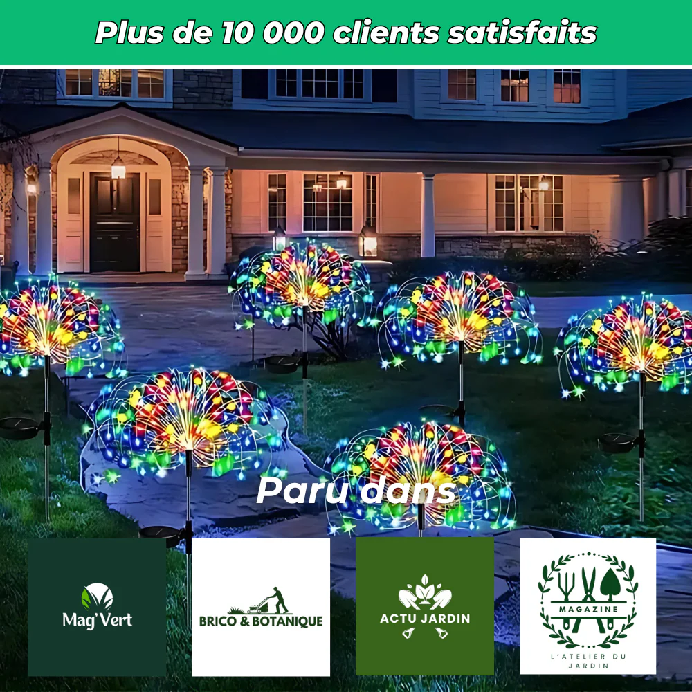 Lampes Solaires Décoratives – Lumière Élégante et Autonome pour Vos Soirées en Extérieur - Image 6