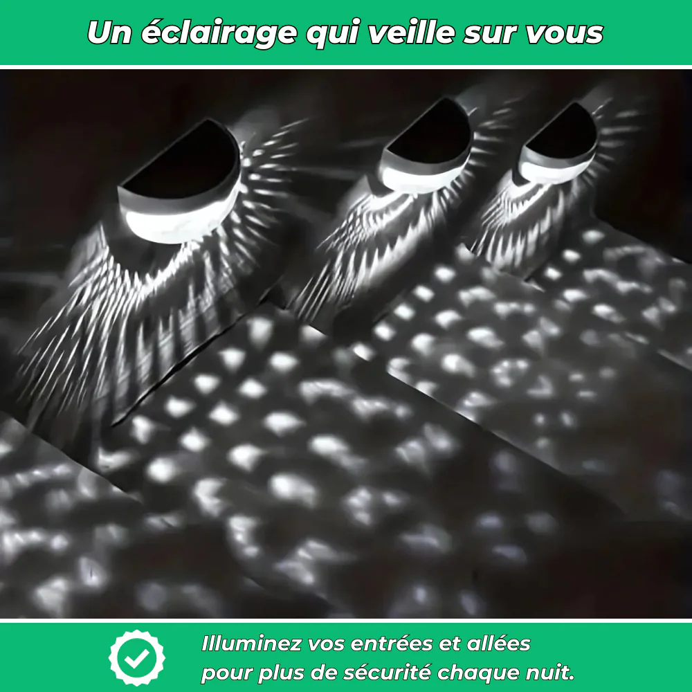 Lampes Solaires LED – Éclairage Solaire Étanche pour Tous Vos Espaces Extérieurs - Image 5