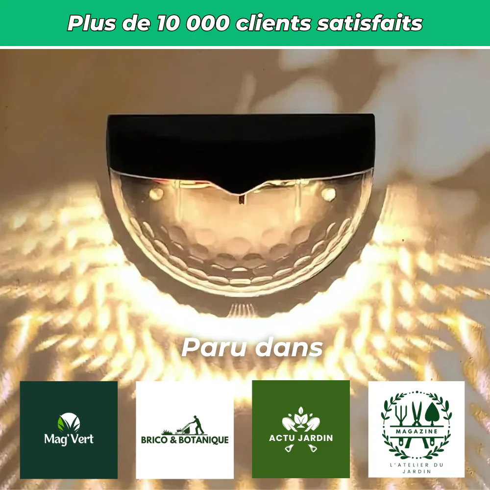 Lampes Solaires LED – Éclairage Solaire Étanche pour Tous Vos Espaces Extérieurs - Image 7