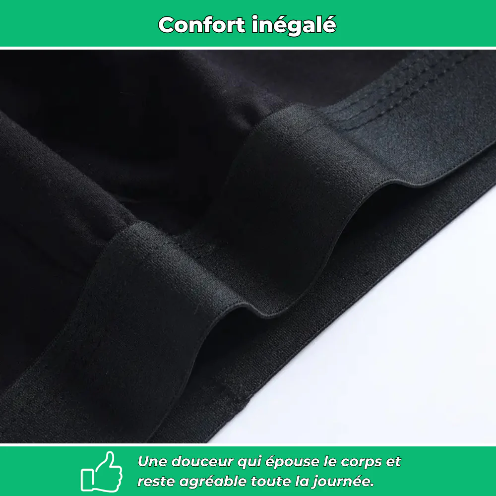 Lot de 10 boxers homme en fibre de bambou - Image 3