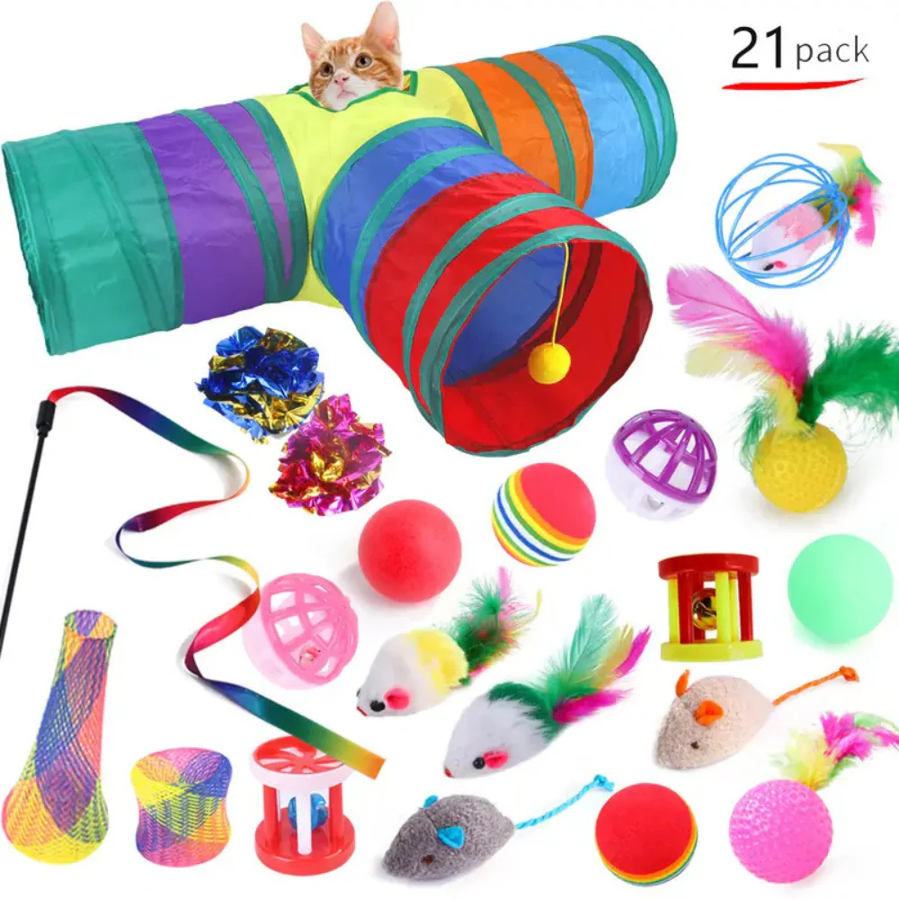 Lot de jouets interactifs pour chat – Stimule la chasse et l’activité quotidienne - Image 8