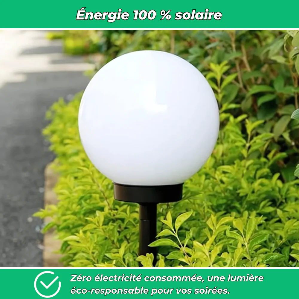LunaGlow – Lampes solaires en forme de lune blanche (lot de 3) - Image 4