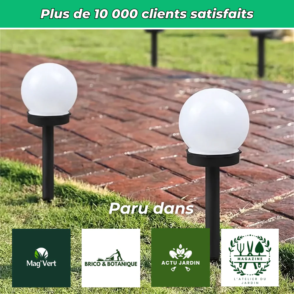 LunaGlow – Lampes solaires en forme de lune blanche (lot de 3) - Image 6