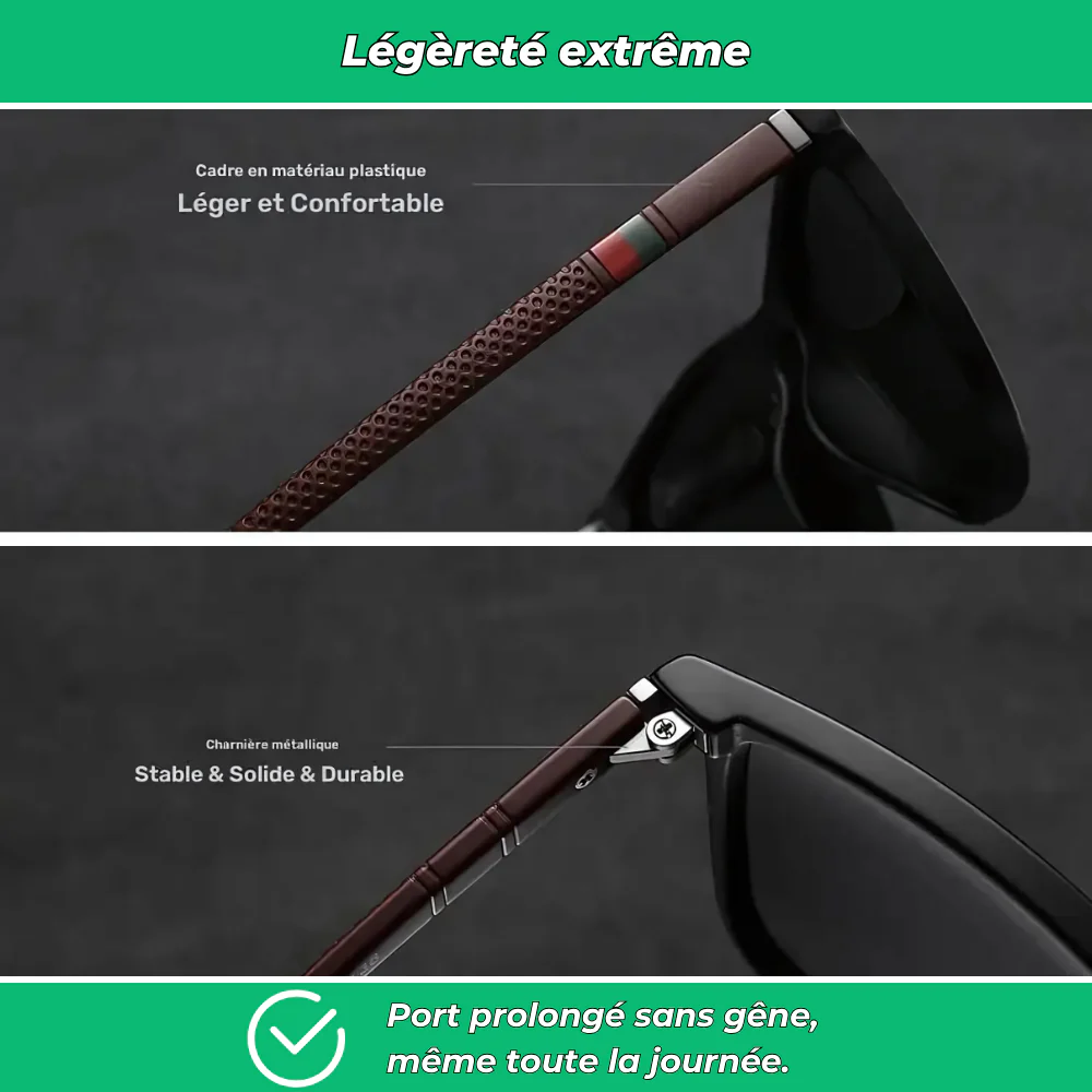 Lunettes de soleil polarisées légères pour homme - Image 4