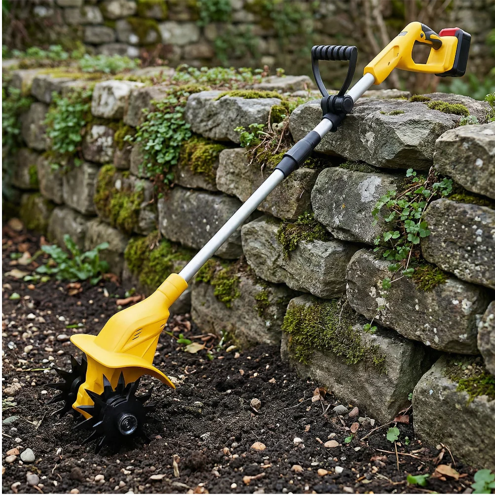 M10 Pro Motobineuse Électrique Sans Fil 20V | Motoculteur Portable de Jardin | Mini Cultivateur pour Potager et Bordures - Image 2
