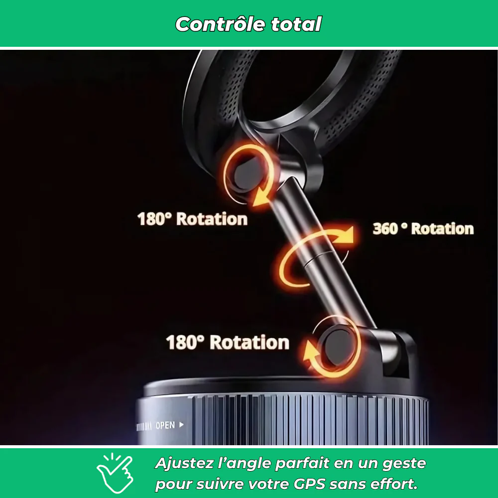 MagnoFix – Support magnétique avec ventouse ultra-fixation - Image 4