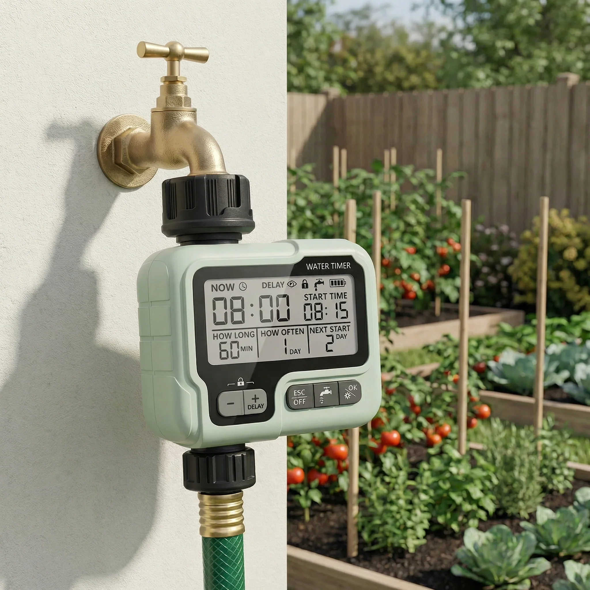 Minuteur d'Arrosage Automatique | Modes Multiples | Jardin & Balcon - Image 2