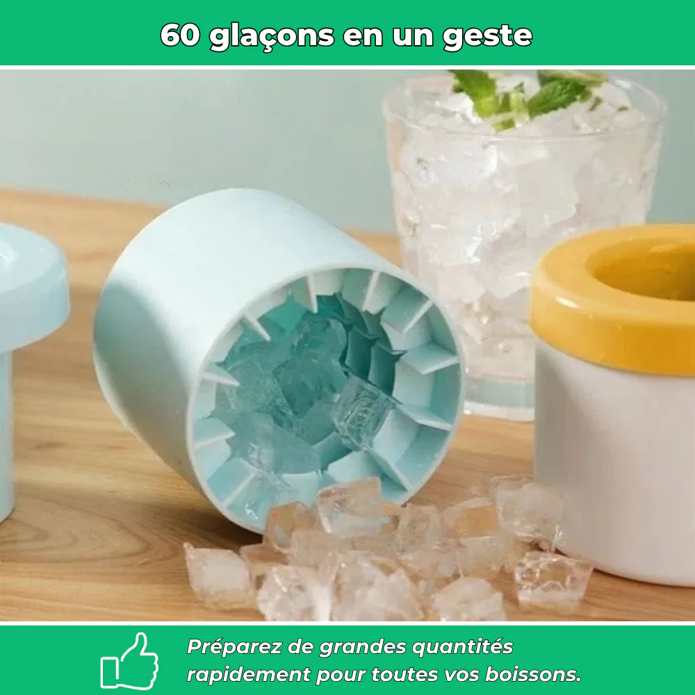 Moule à glaçons en silicone grande capacité - Image 3