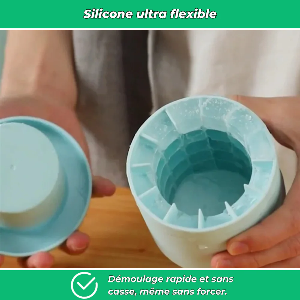 Moule à glaçons en silicone grande capacité - Image 4