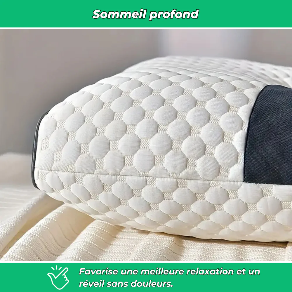 Sleep'Zen | Oreiller cervical réglable ergonomique | Confort & Soulagement du cou - Image 4