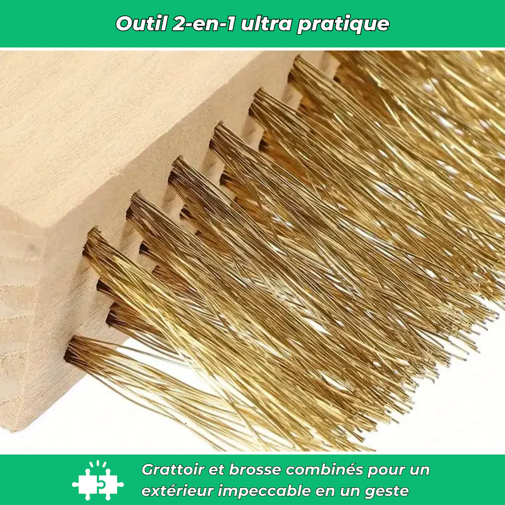 Outil 2 en 1 pour Joints et Pavés Impeccables – Nettoyage et Entretien Précis des Surfaces Extérieures - Image 5