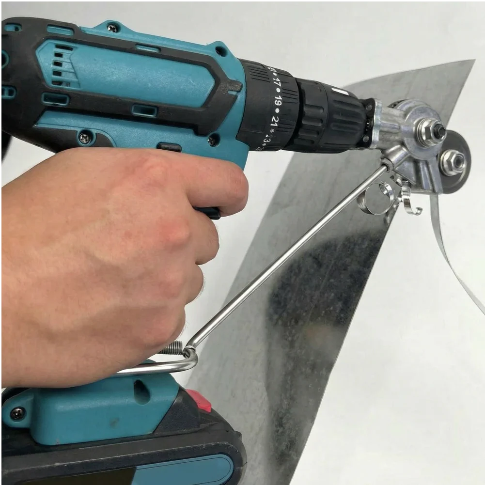 Outil Coupe-Métal pour Perceuse | Découpe Précise et Rapide | Accessoire Coupe Tôle - Image 2