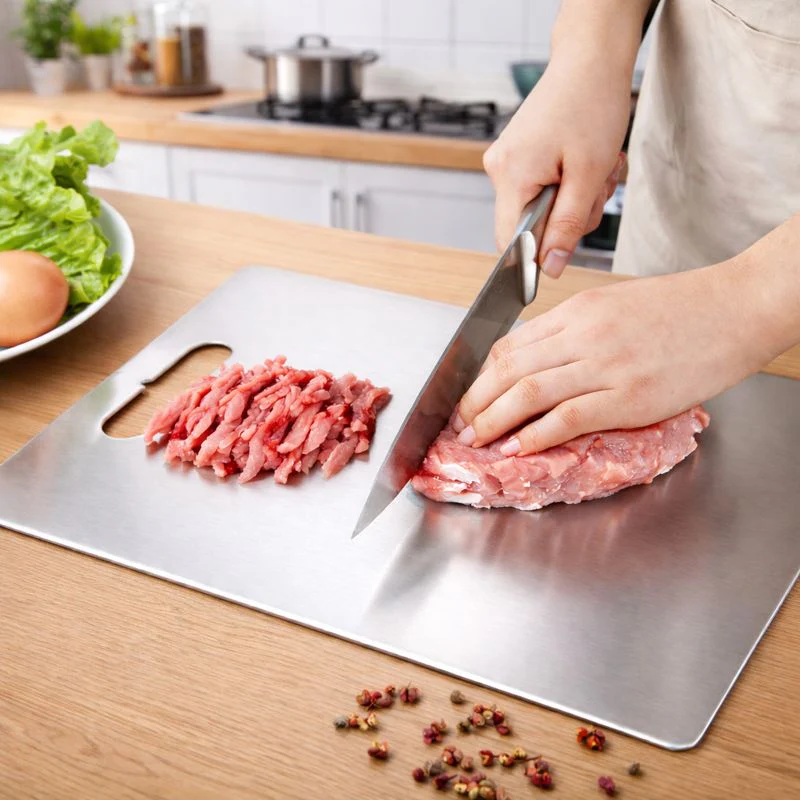 PureCut™ | Planche à découper en titane anti-bactérienne | Durable et hygiénique