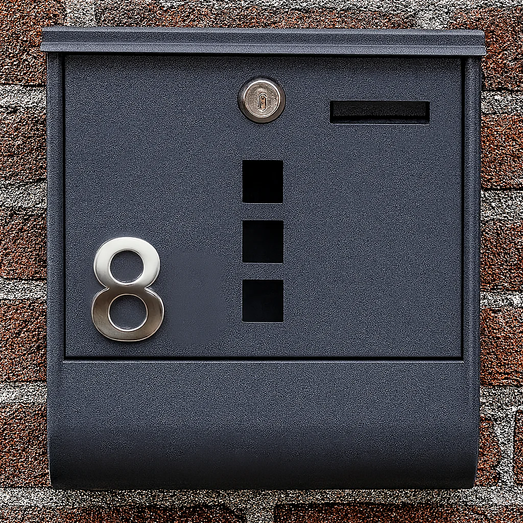 Plaque numéro auto adhésif pour boîte aux lettres – Marquage durable extérieur - Image 10