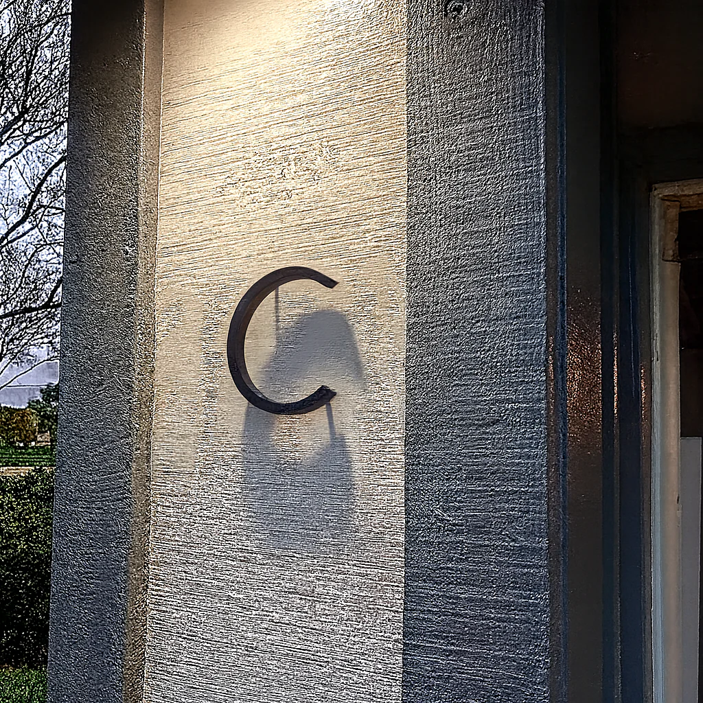 Plaque numéro maison à fixer en acier inoxydable - noir moderne extérieure - Image 16