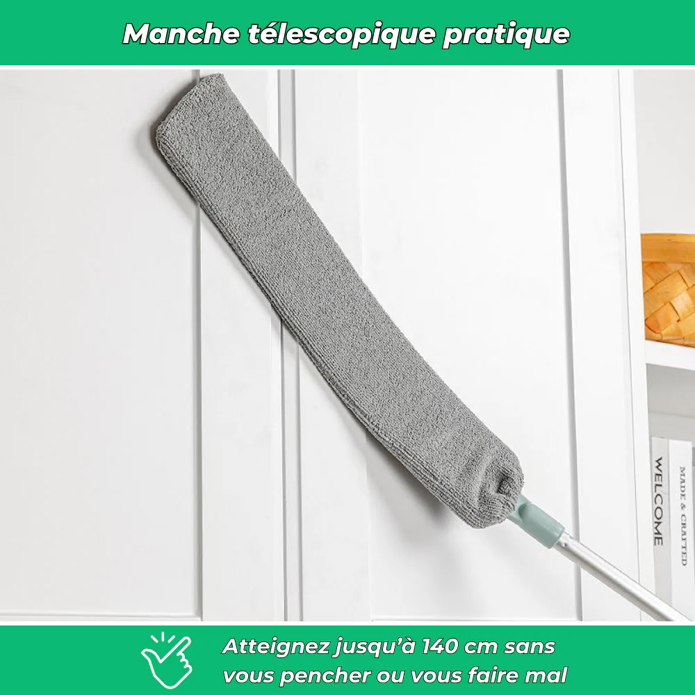 Plumeau télescopique ultra-plat pour les espaces difficiles d’accès - Image 5