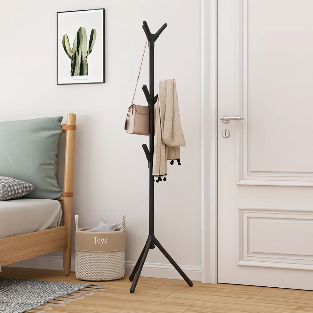 Porte-manteau sur pied moderne réglable – 3 hauteurs, robuste et gain de place pour vêtements, sacs et chapeaux - Image 6