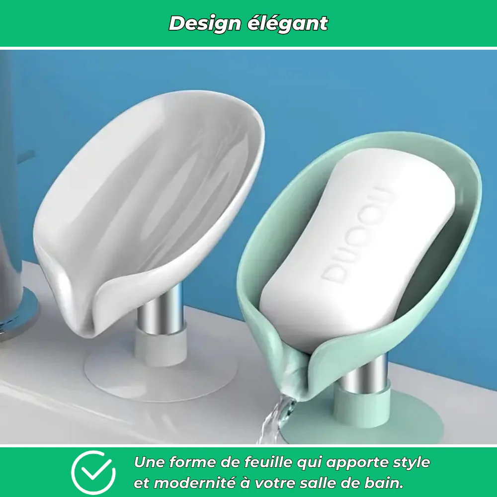 Porte-savon feuille auto-drainant - Image 4