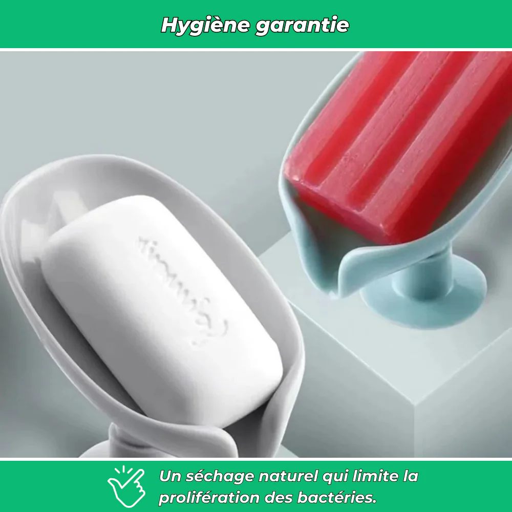 Porte-savon feuille auto-drainant - Image 5