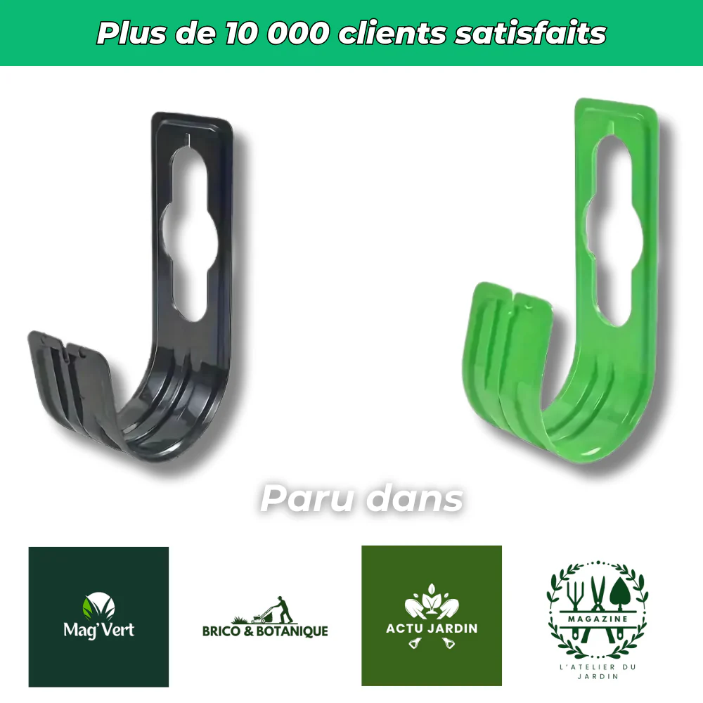 Porte-Tuyau Mural Extensible – Support Robuste pour Tuyau d’Arrosage - Image 6
